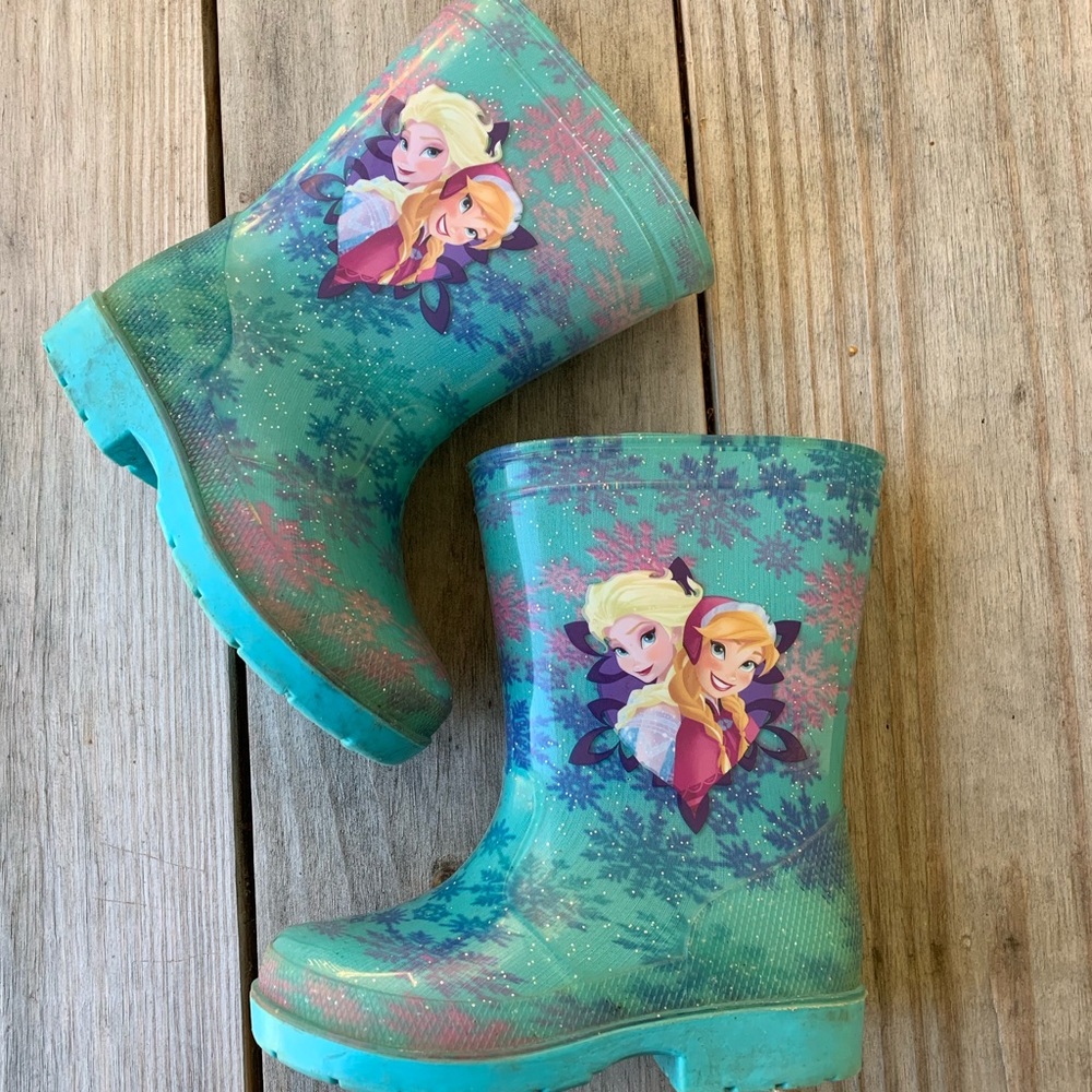 ☔️ Toddler Disney Frozen rubber rain boots ☔️